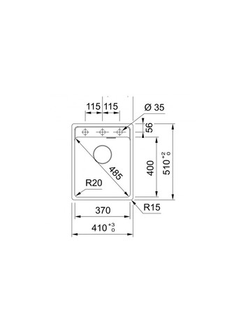 Мийка кухонна (m472868) FRANKE Maris MRG 610-37 TL (372961939)