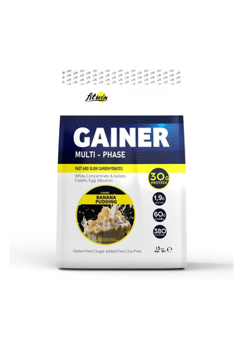 Гейнер Gainer - 1500g Banana Pudding FitWin (285716187)