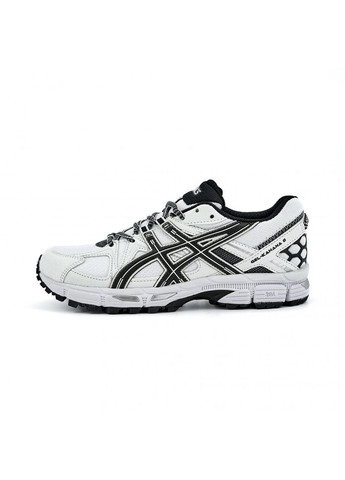 Чорні Осінні кросівки чоловічі asics gel-kahana 8 white black асікс гель кахано No Brand