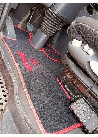 Ворсовые коврики в салон для Mercedes-Benz MP 3 1844 LS з кабiною «Megaspace» Beltex Actros (360614559)