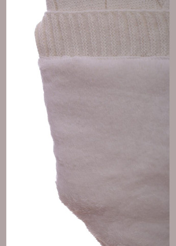 Плед в'язаний з шапкою Сніговик 100*90 см молочний (44659) BABYKROHA (303924697)