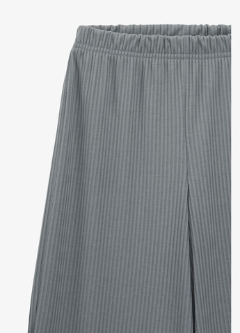 Брюки палаццо однотонные женские 646 Темно-серый shop (2000990448811) On me Палаццо (315589385)