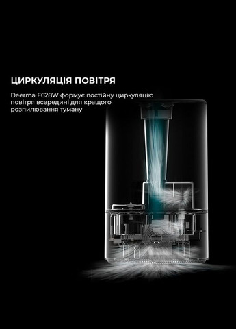 Зволожувач повітря DEM-F628W DEERMA (336952120)