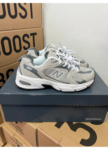 Серые демисезонные кроссовки мужские new balance 530 grey white нью беланс 530 No Brand