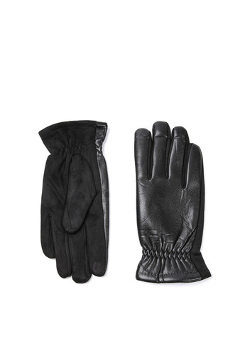 Перчатки Smart Touch мужские комбинированные черные ВАРУХ 950-894 LuckyLOOK 950-894M (367831470)