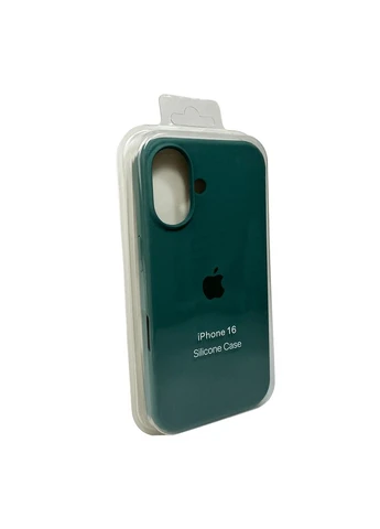 Чохол для смартфона Silicone Full Case AA Open Cam для Apple iPhone 16 46, Pine Green No Brand (397618392)