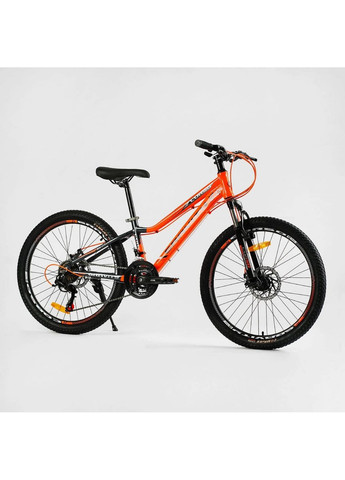 Велосипед спортивний GRAVITY", 21 швидкість, алюмінієва рама, перемикачі Shimano Corso (288185470)