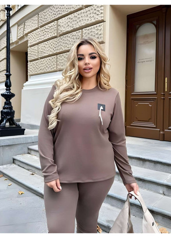 Жіночий теплий флісовий термокостюм термокомплект термобілизна 2хл 3хл 4хл хл Україна (366868986)