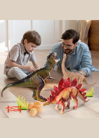 Детский набор динозавров в коробке динозавры в боксе 46 штук Diy (338438587)