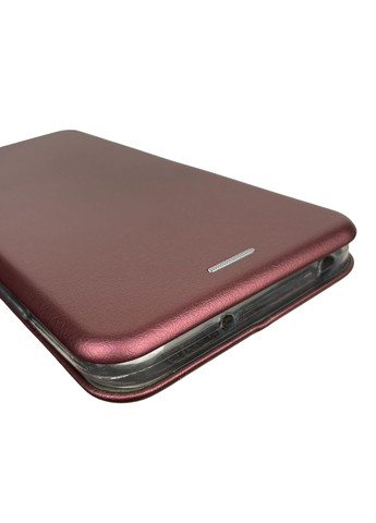 Чохол-книжка для Redmi 9A з підставкою на сяомі редмі 9а бордова gd1 Xiaomi (366023367)