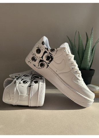 КРОСІВКИ ЖІНОЧІ NIKE AIR FORCE 1 LOW X COMME DES GARCONS SUPREME НАЙК АІР ФОРС 1 ПРЕМІУМ No Brand комбіновані демісезони (367168412)