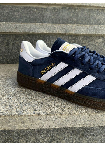 Білі Осінні кросівки чоловічі adidas spezial blue white адідас спеціал No Brand