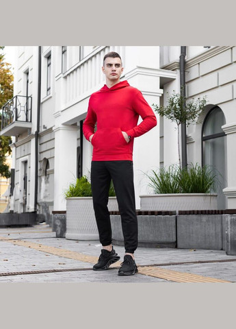 Чоловіче демісезонне худі червоне No Brand (346085226)