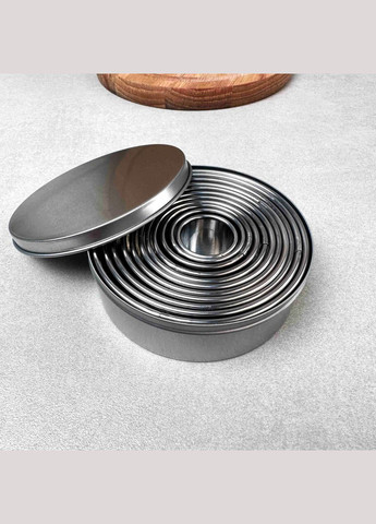 Набір металевих форм для вирубки та формування тіста в кейсі No Brand (366023695)