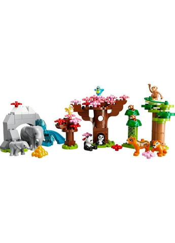 Конструктор DUPLO Town Дикі тварини Азії 117 деталей (10974) Lego (281425449)