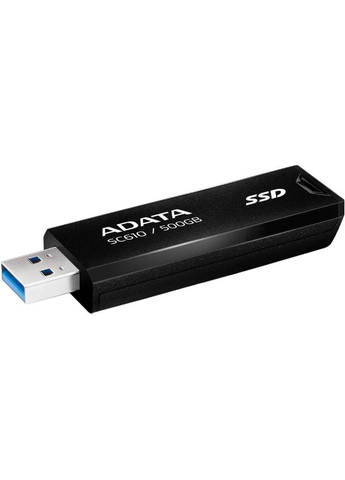 Зовнішній SSD накопичувач USB 3.2 500GB (SC610-500G-CBK/RD) ADATA (323125077)