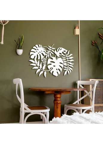 Декоративні панно Лисття монстері та пальми Poleno (367950112)