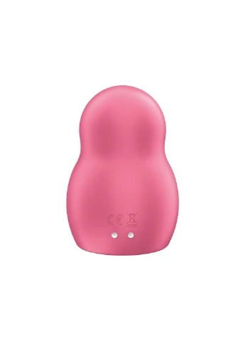 Вакуумный стимулятор с вибрацией Pro To Go 1 Red Satisfyer (366875882)