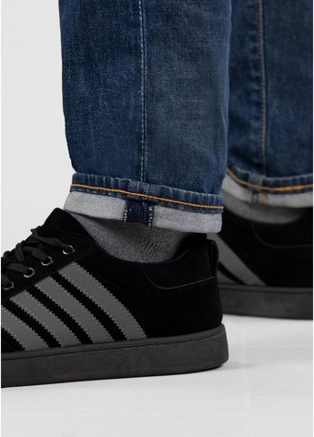 Черные демисезонные кроссовки мужские черные (510) Bromen