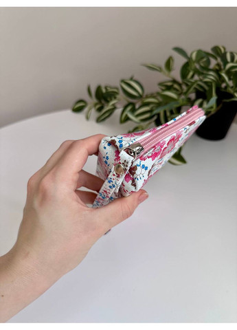 Косметичка з натуральної шкіри на два відділи з ручкою VI&VA (361894837)