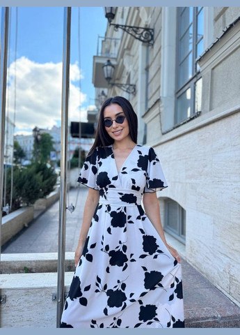 Бежева прогулянкова жіноча сукня бежевого кольору 28365 Fashion