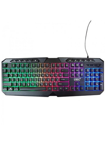Комплект клавіатури та миші з RGB-підсвіткою 9541 від USB UKC (323485972)