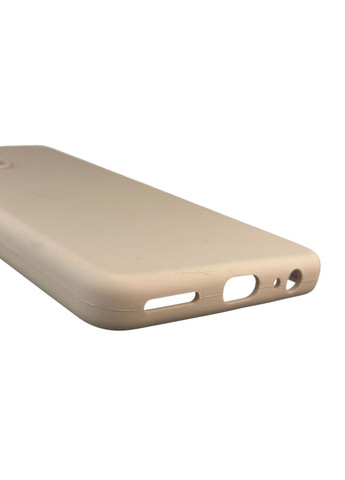 Чехол для Camon 19 Pro (CI8n) силиконовый с микрофиброй нескользящий на техно камон 19 про пудровый Tecno (366390429)