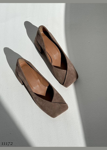 No Brand Туфлі коричневий з, — (330014239)