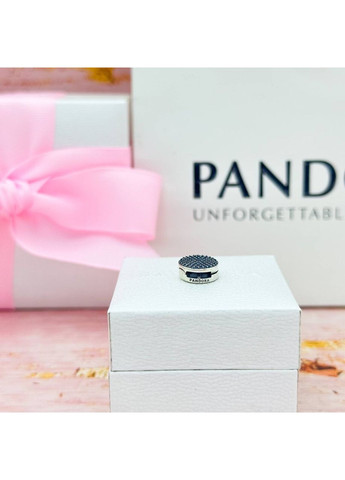 Серебряный шарм-клипс Пандора "Синий кристалл" Reflexions 797583C01 Kabluchka (355348375)