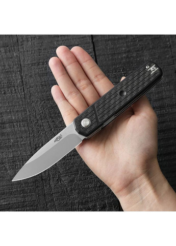 Складной нож FH927-CF – сталь D2, рукоять черная карбон Ganzo (363132487)