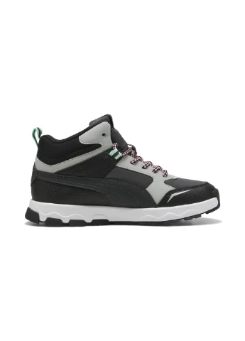 Серые спортивные осенние кеды evolve trail sneakers youth Puma