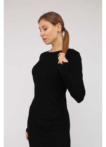 Черное платье-футляр женское цвет черный cb-00284466 Yuki