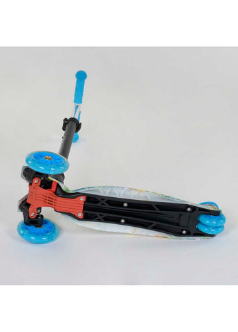 Самокат дитячий пластмасовий з алюмінієвою трубкою керма + 4 колеса Best Scooter (282588214)