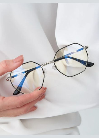 Женские очки для восьмиугольника тренд -2.50 Антиблик БлюБлокер Fabia Monti (341136737)