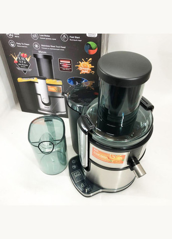 Електричний соковитискач R.2700 для цитрусових, фруктів та овочів з ємністю для соку 1.1 л 800 Вт RAF (364664964)