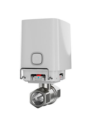 Розумний кульовий кран WaterStop 1" Jeweler бездротовий White (000029714) Ajax (324558074)