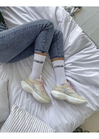 КРОСІВКИ ЖІНОЧІ NIKE VISTA LITE LIGHT НАЙК ВІСТА ЛАЙТ No Brand бежеві демісезони (368859865)