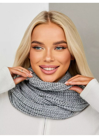 Женский шарф-снуд классический No Brand Хомут барбара (363254177)