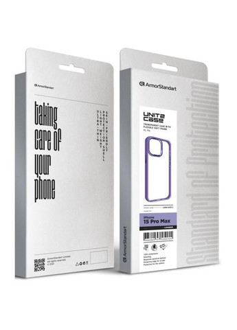 Чохол до мобільного телефона (ARM69991) ArmorStandart UNIT2 Apple iPhone 15 Pro Max Lavander (326585710)