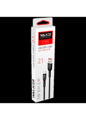 Кабель USB C315 Lightning white Walker (322706313)