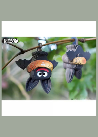 Сборная 3D модель Зоопарк Летучая мышь (XEG-093) Eugy (333251915)