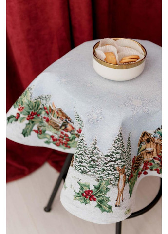 Скатерть гобеленовая SQUIRREL Dх90 см Прованс (367261770)