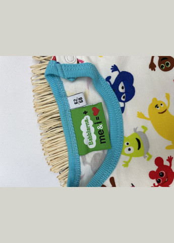 Яркий бодик из органического хлопка Me&i (322075013)