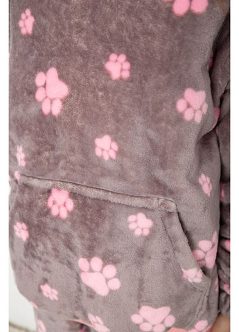 Рожева зимня піжама дитяча плюшева унісекс Sport Line