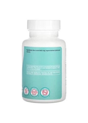 Women Boric Acid 600 mg 30 капсул Nutricost (387022739)