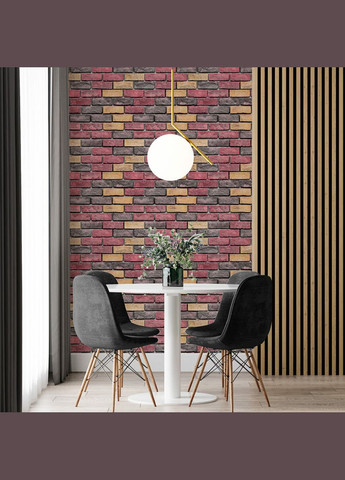 Обои самоклеющиеся 2800х500х1,5мм Красный екатериновлавский кирпич (D) SW-00001944 Sticker Wall (370441279)