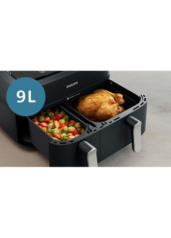 Мультипіч (аерофритюрниця) Dual Airfryer 3000 Series NA351/00 Philips (360397783)