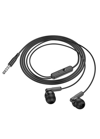 Наушники M121 Bright universal earphones with microphone Black Hoco (345064957)