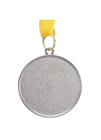Медаль спортивна зі стрічкою CUP d-5см C-6208 (метал, d-5см, 20g 2-срібло) SP-Sport (361439915)