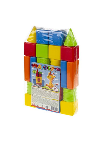 Конструктор Мастерок №2 1-071 24 детали Colorplast (331901510)